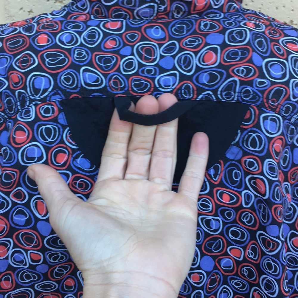 🌟Rare VTG 80s NIKE abstract print windbreaker - Picture 6 of 8